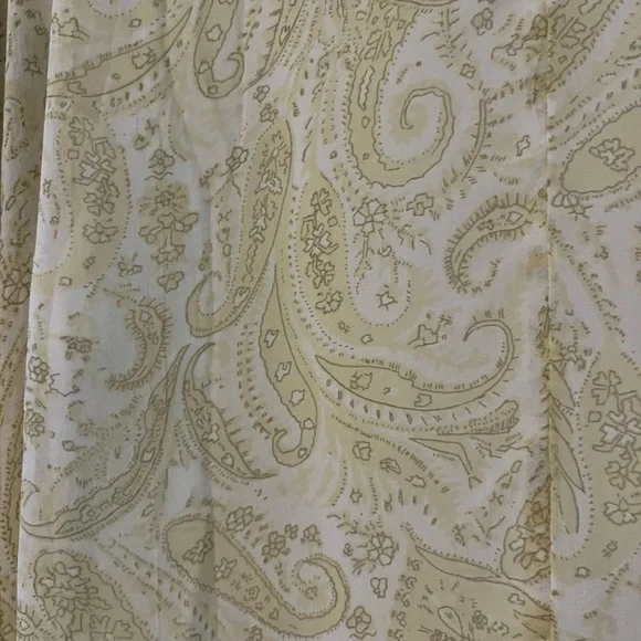 Lucky Brand Womens ruffle blouse with paisley print - M - Picture 8 of 9